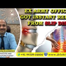 From Pain to Relief : Beating Slip Disc With Dr. Sachin Lohiya's Acupuncture Care Treatment @Indore